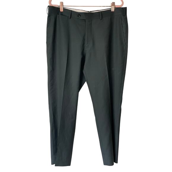 Suitsupply Pants Mens US 40 Gray Soho Wool Straight Leg Office Business Preppy - Picture 1 of 10